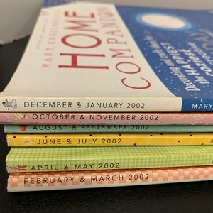 Mary Engelbreit 2002 Home Companion Magazines 6 ME